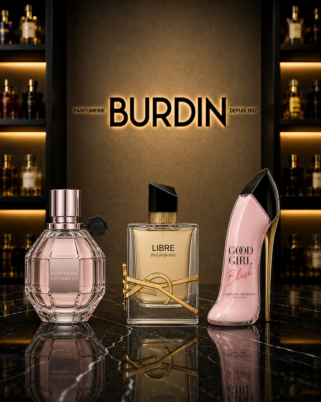 Bloom Set - Flowerbomb, Libre, Good Girl Blush (100ml each)