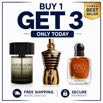 Seduction Set — La Nuit De L'Homme, Le Male Elixir, Stronger With You Intensely (100ml each)
